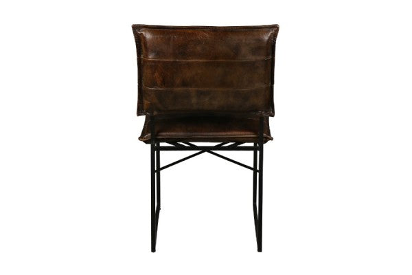 Brown Molin Dining Chair 19.5"x22"x33"