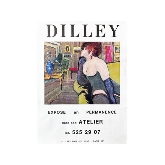 Paris Dilley Art Gallery Poster 20" X 27"