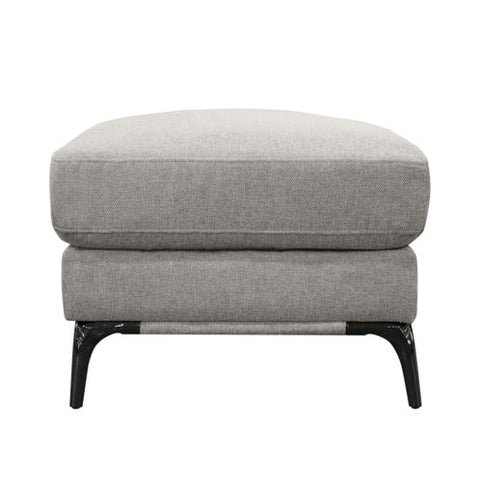 Clubhouse Taupe Ottoman 25"L x 23"D x 18"H
