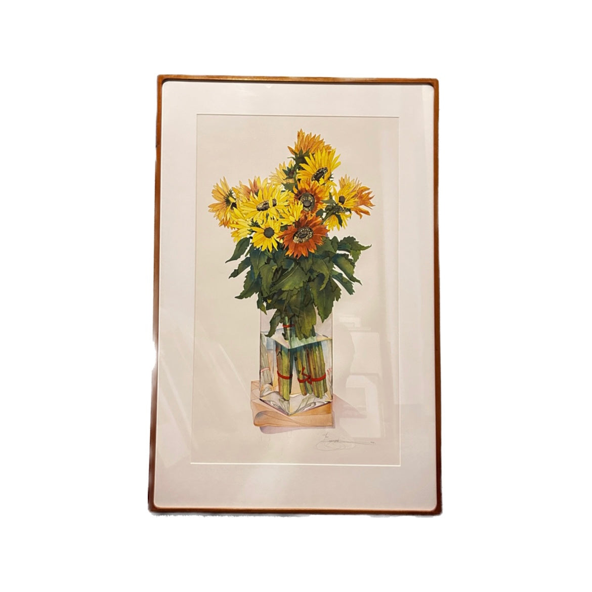 Sunflowers by Gary Bukovnik, 1980 (30.5" x 47")