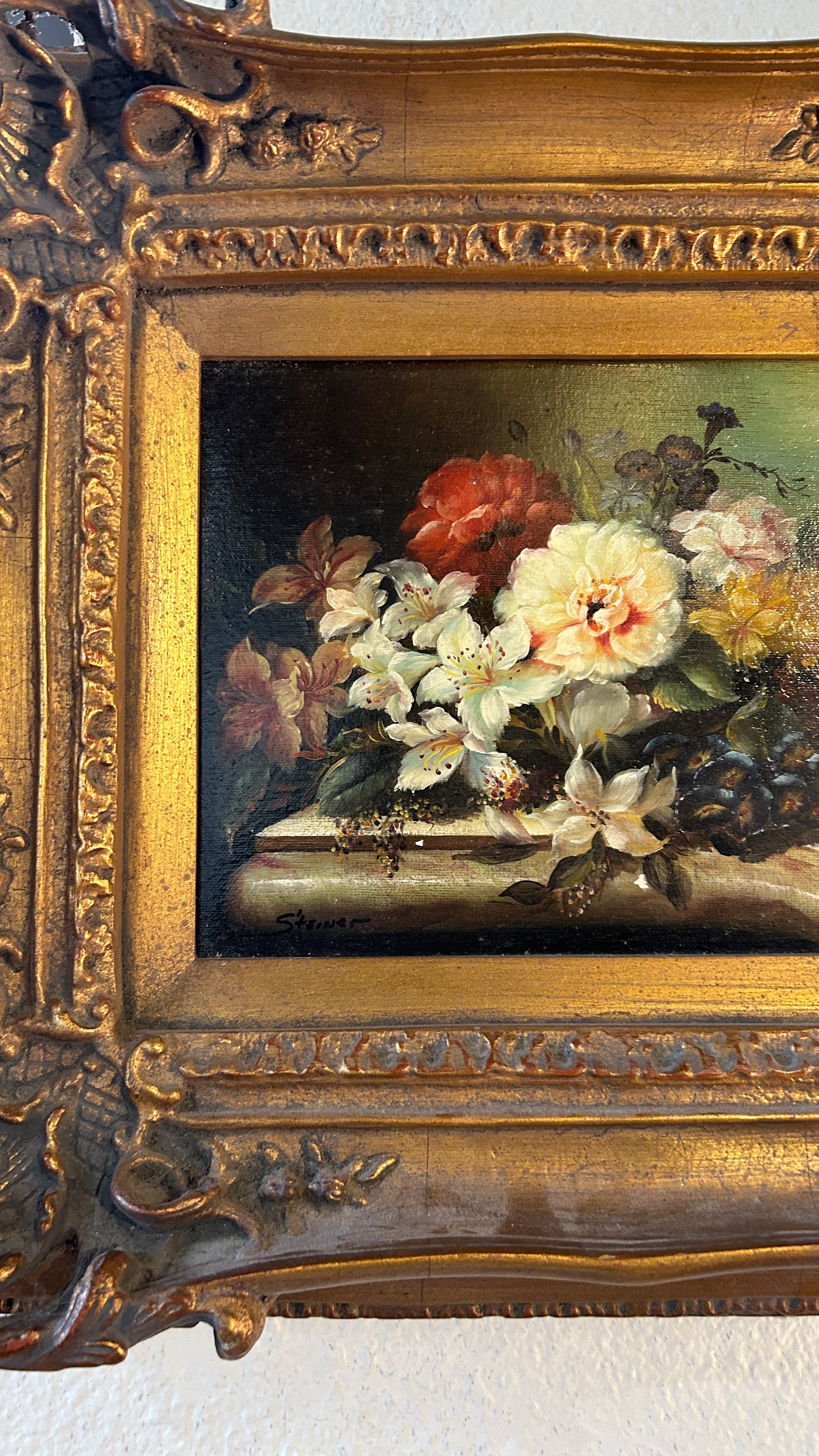 Josef Steiner Floral Oil Piece 17