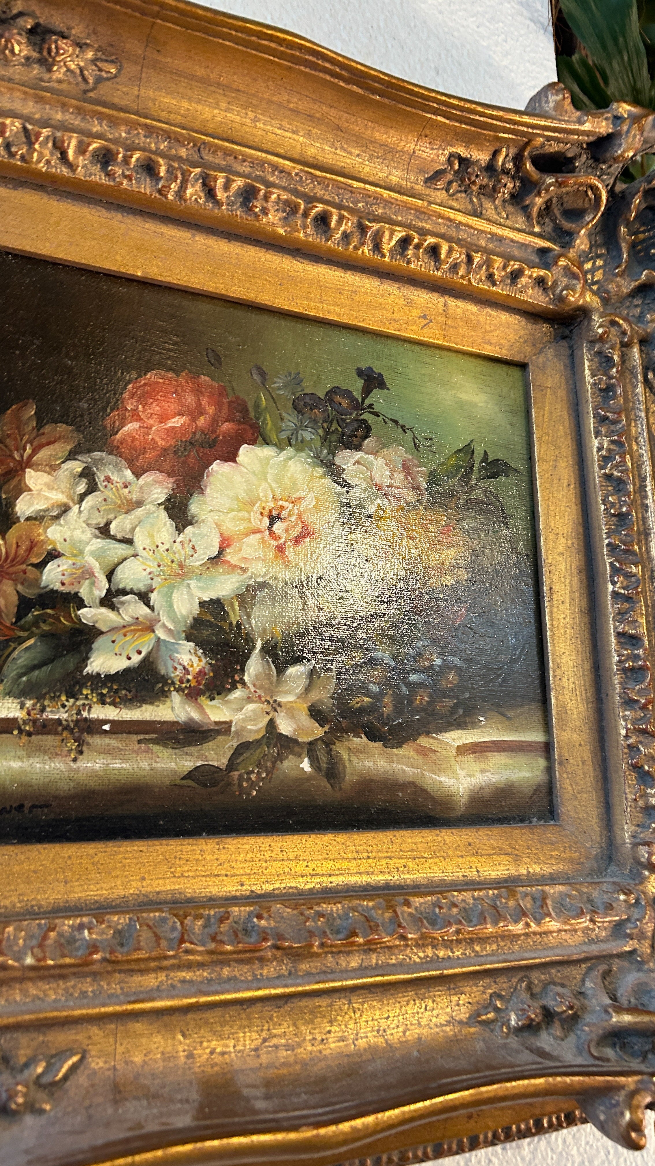 Josef Steiner Floral Oil Piece 17