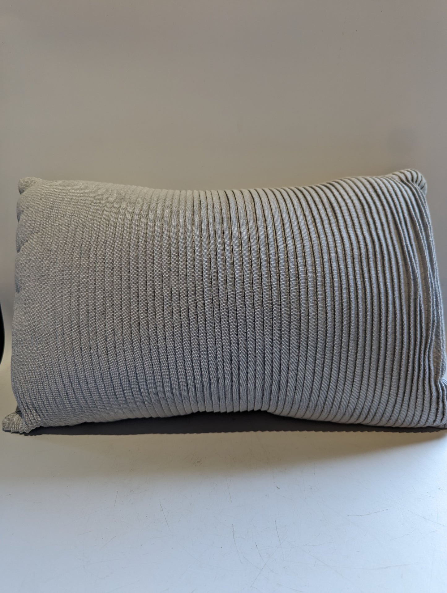 Beautiful Gray Accent Pillow 16" x 10"