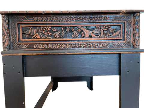 1930s/40s Chinese Antique Desk 49” x 27” x 8”