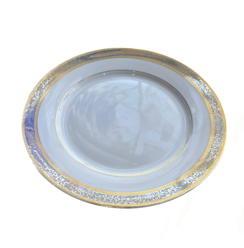 Buckingham by American Atelier Porcelain 10.5" Dinner Plate