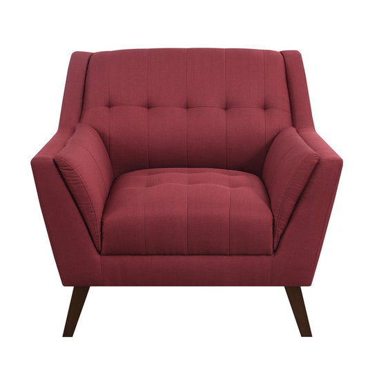 Lombardi Chair Red 37" x 35" x 35"