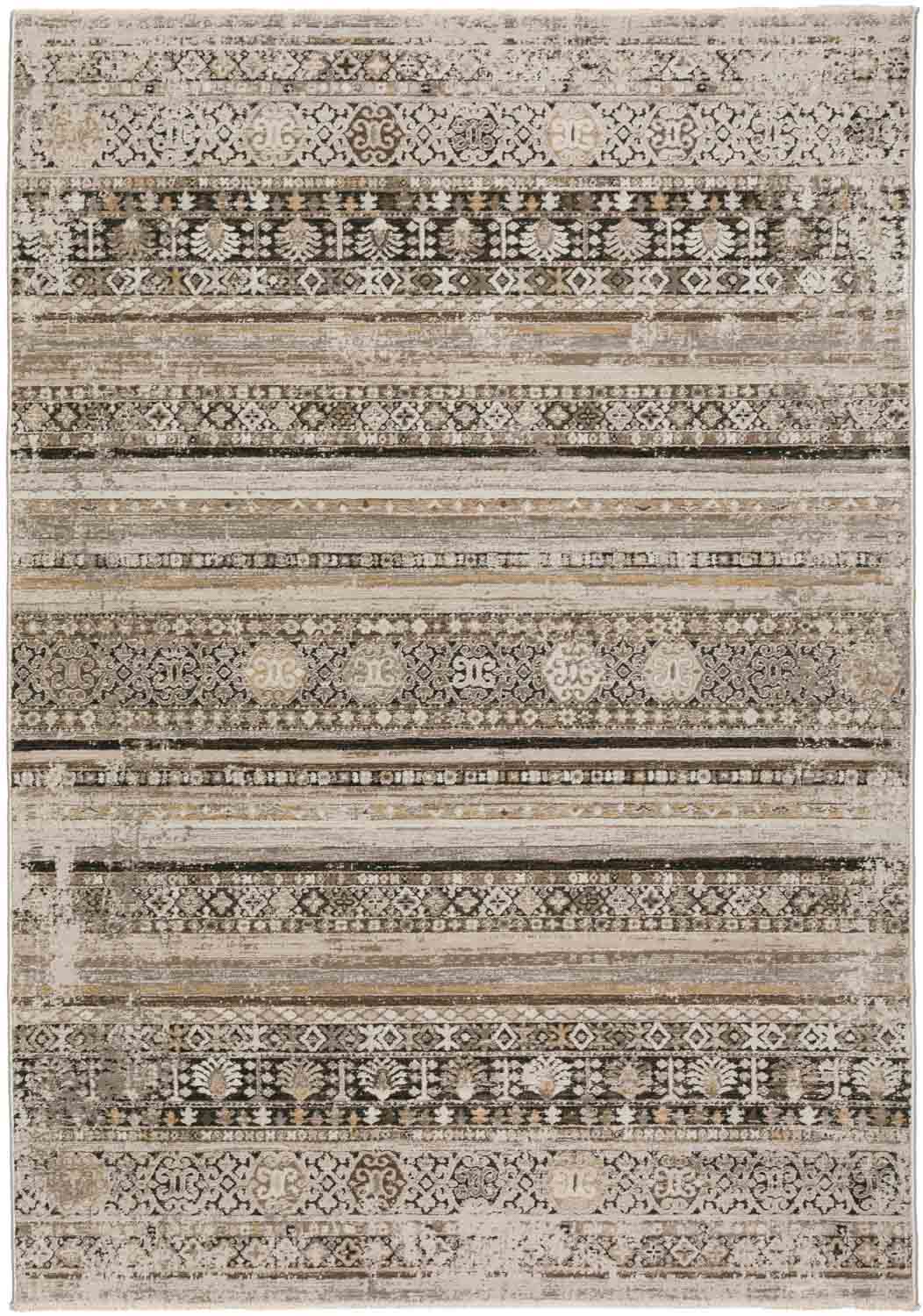 classic reproduction patterned beige tones rug