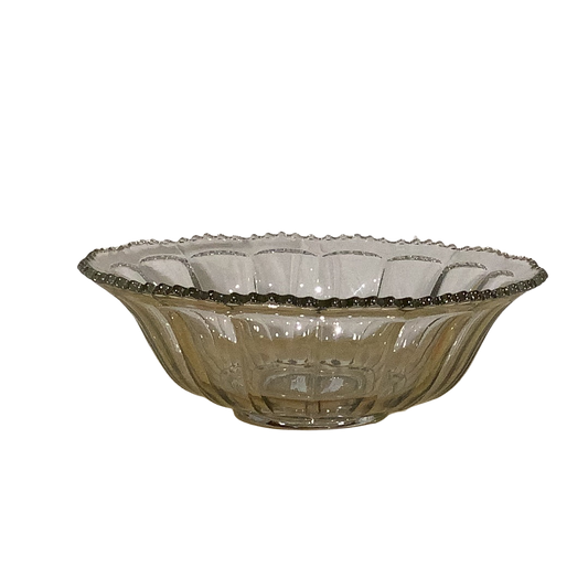 16" Crystal bowl antique