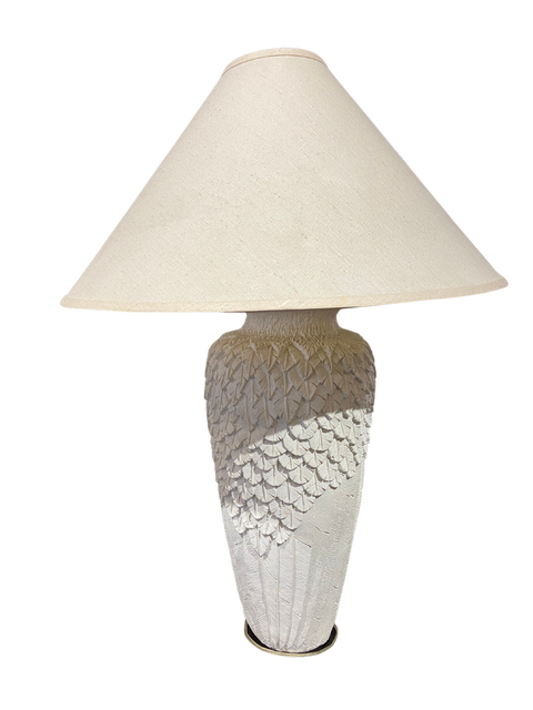 Post Mod 80s Banana Leaf Lamp 33” x 23”
