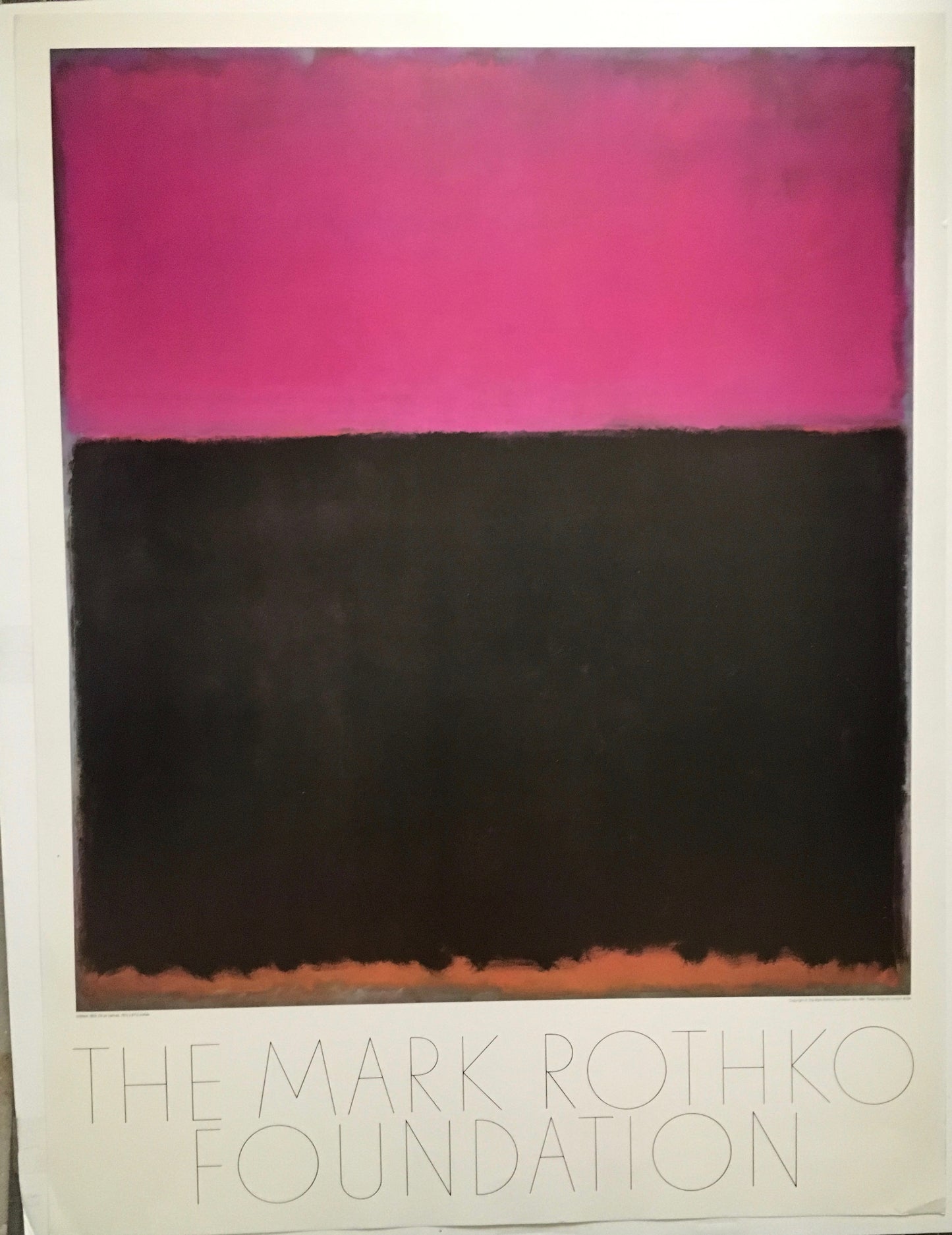Mark Rothko Untitled 1953 30W x 40T 1981