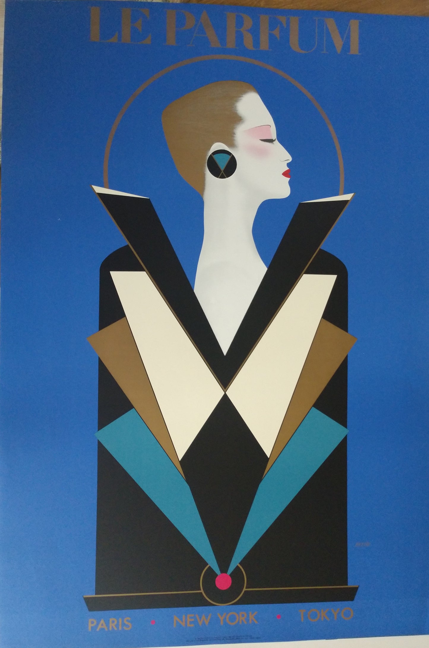 Razzia "Le Parfum" 1980 (26.75w x 39.5t)