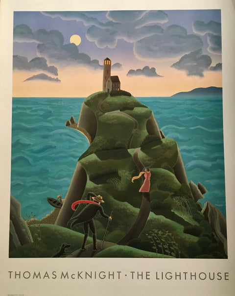 Thomas McKnight "The Lighthouse" 1991 (25w x 31.25t)