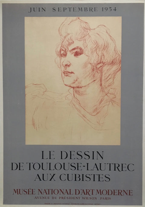 Toulouse-Lautrec Musee National D_Art Moderne 1954 (19.75w x 17.5t)