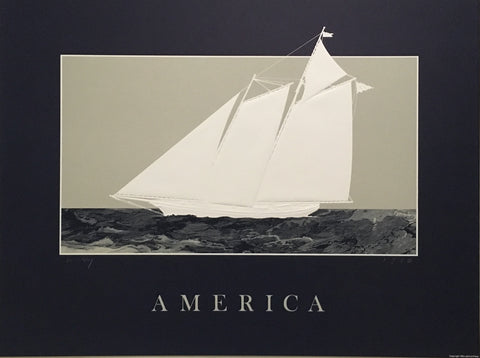 Wooley America Schooner 1986 (24W x 18T)
