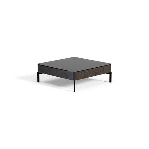 low grey sleek and modern coffee table
