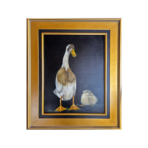 "Indian Runner Duck"  by Lynda Burkhouse 17" x 19"