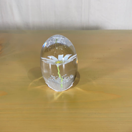 Flower In Glass Egg