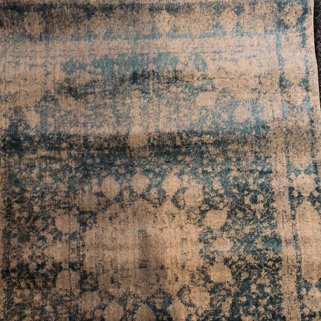 Oriental Weavers Blue Mottled Rug 3'10"W x 5'5"L