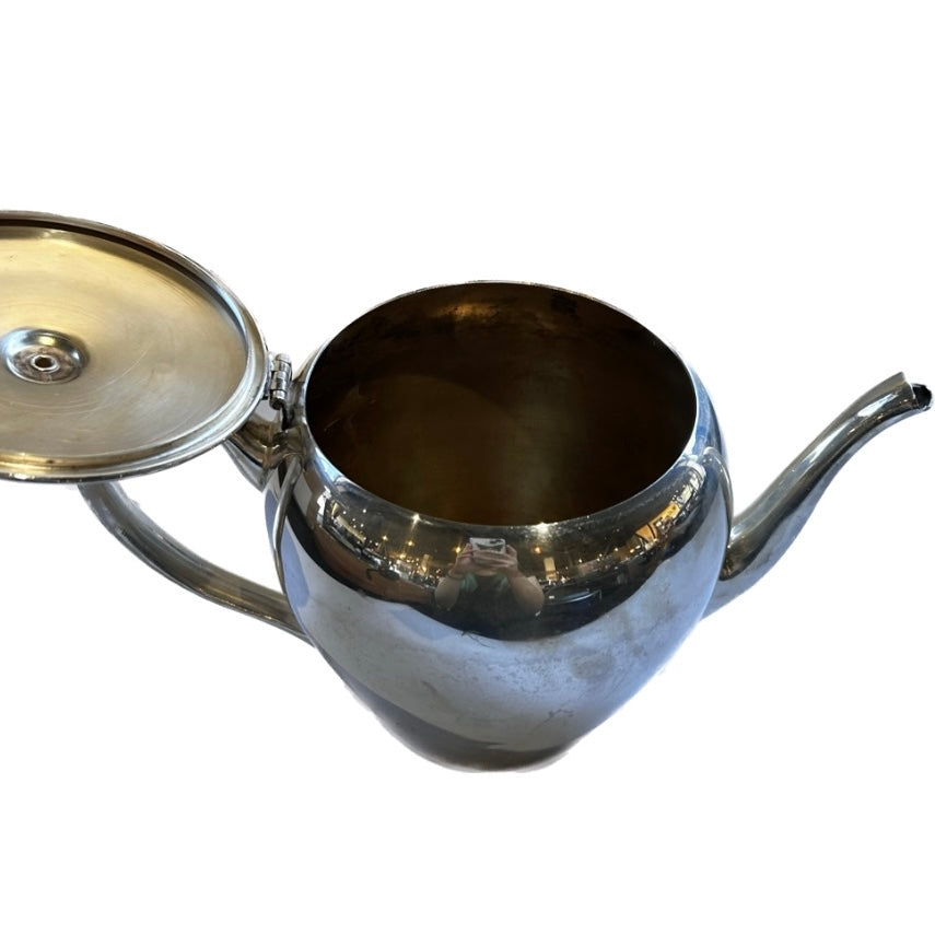 Silver Teapot NS Co 10" x 15"