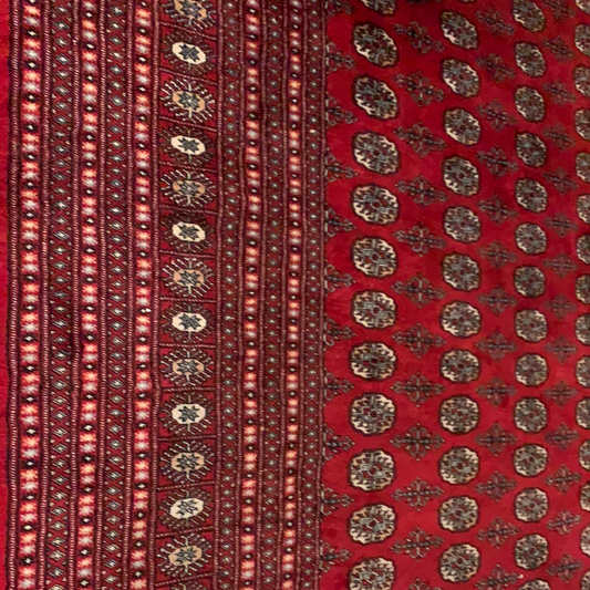 100% Wool Red Persian Rug 18' x 12'