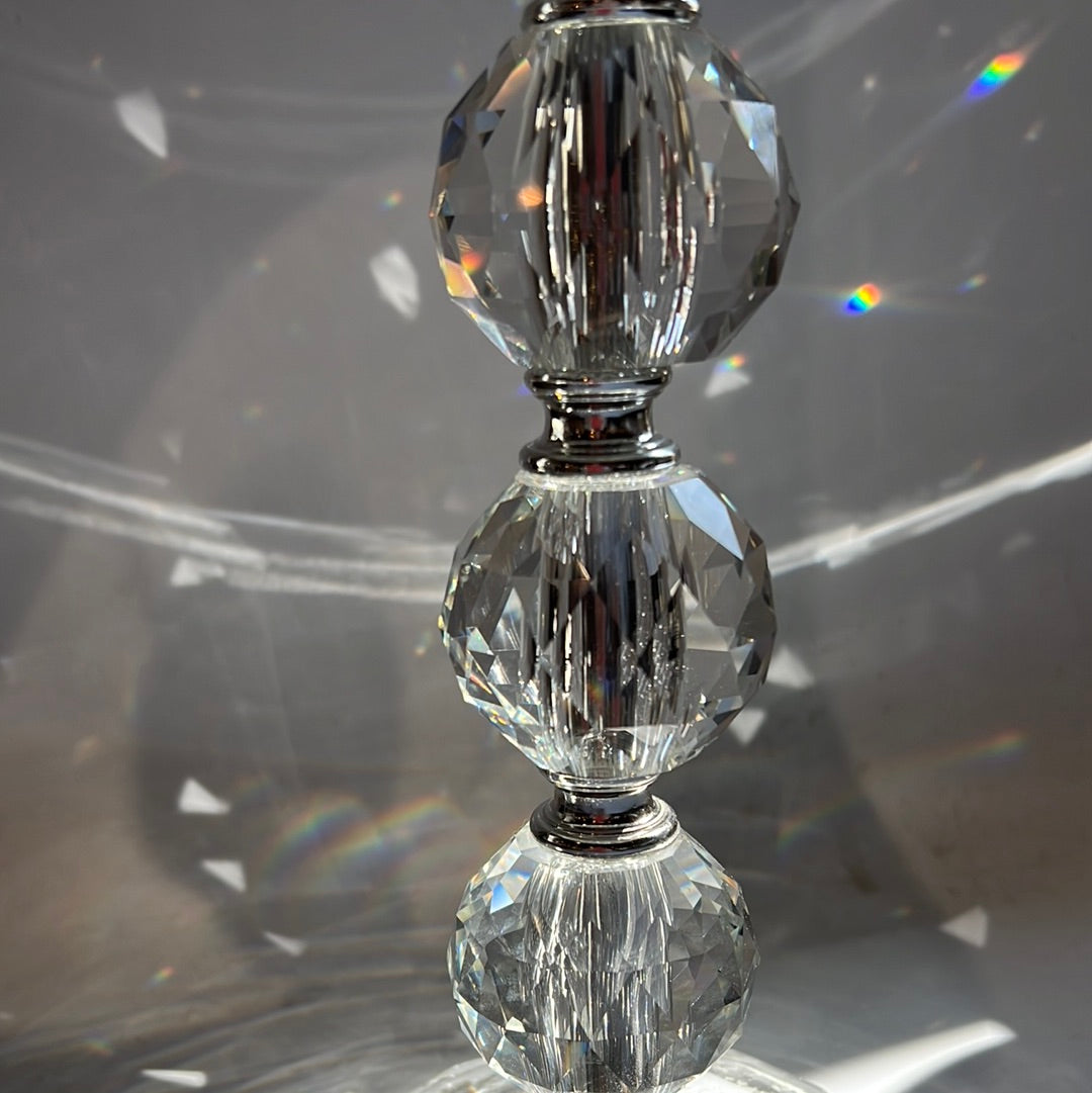 Crystal Ball Table Lamp 20"x10"
